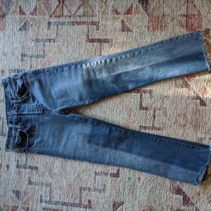 Gap cropped flare jeans